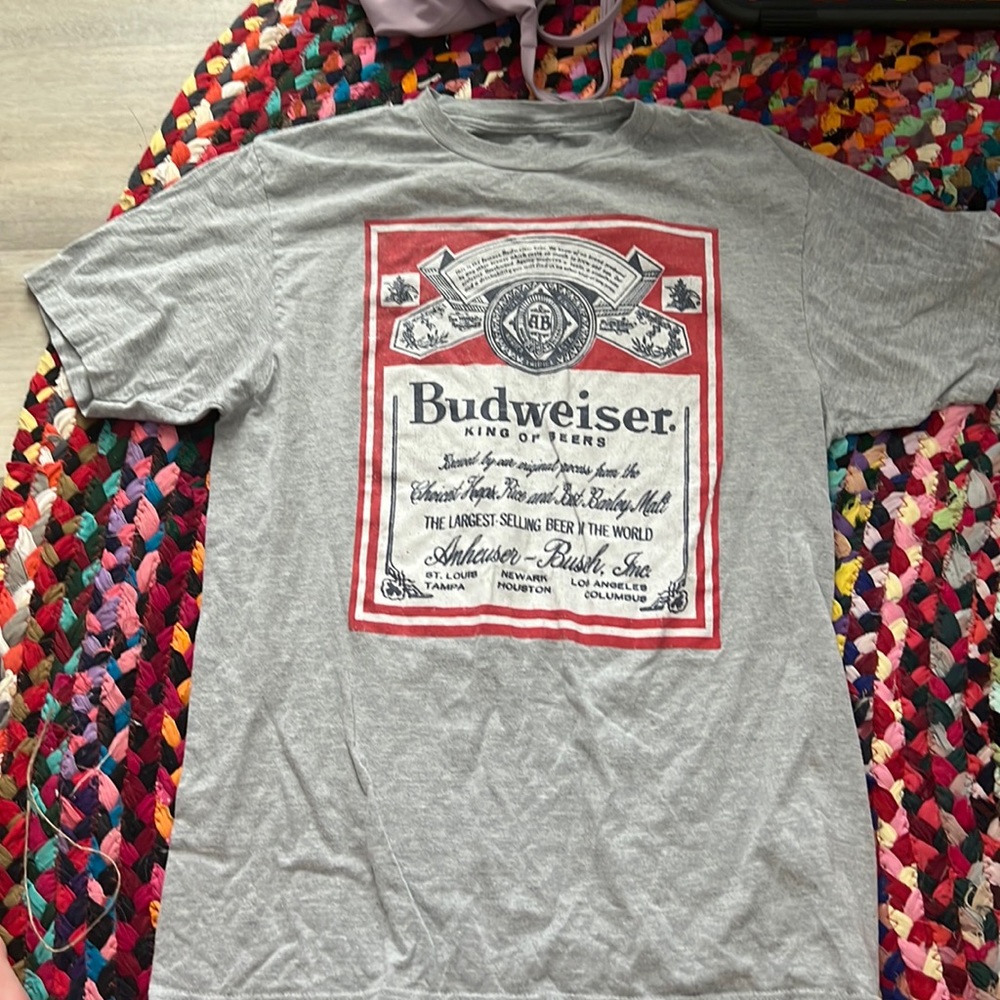 Vintage Budweiser tshirt